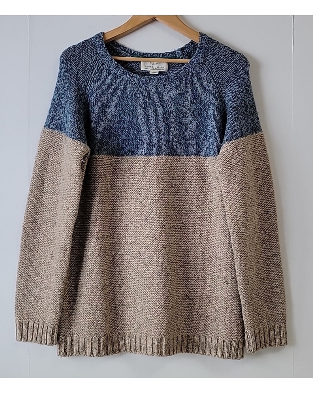 Anthropologir Birds of Paradise by Trovata Knit Sweater Size Small wool blend